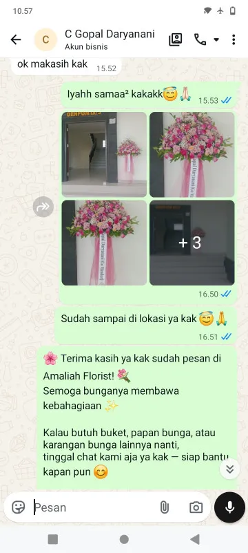 Pengiriman Karangan Bunga Lelea