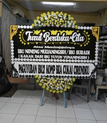 Papan Bunga di Lelea